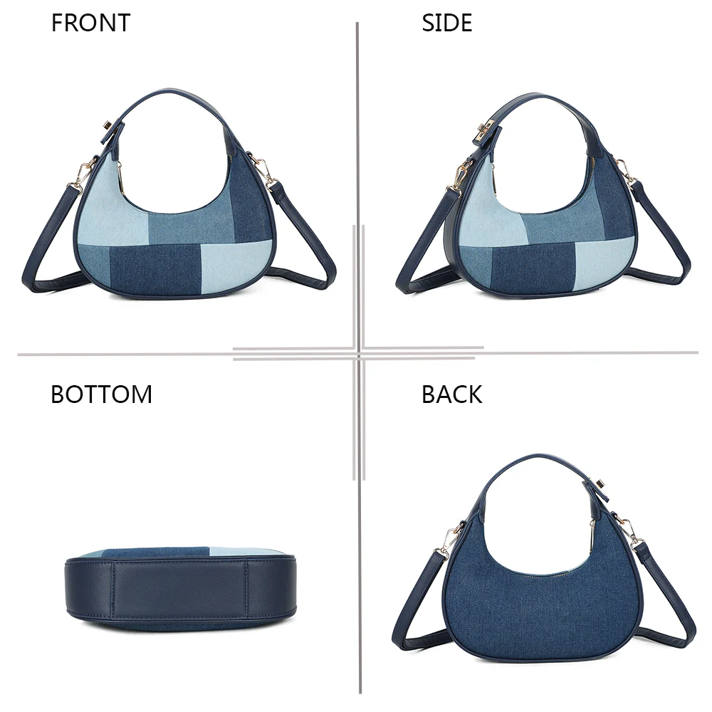Le Denim Chic - Sac à main - Image 6