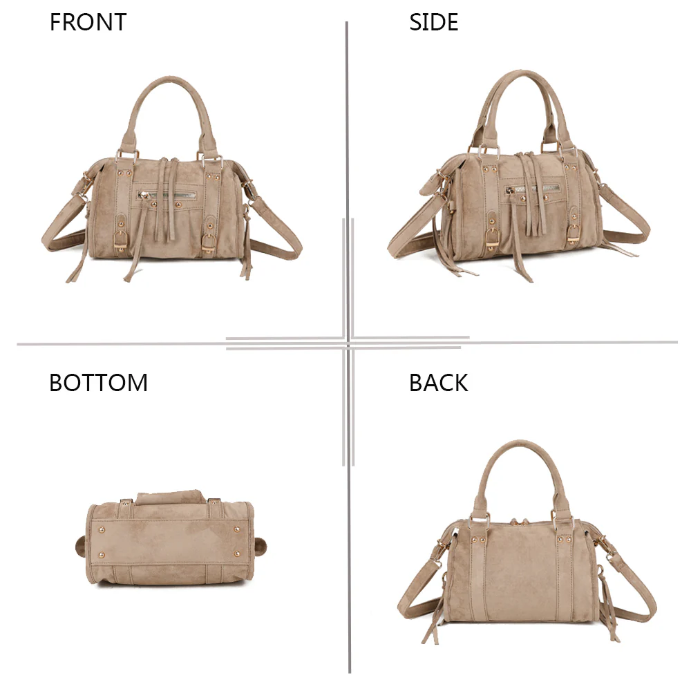 Skyla Petit Suédine Doré - Sac à main - Image 11