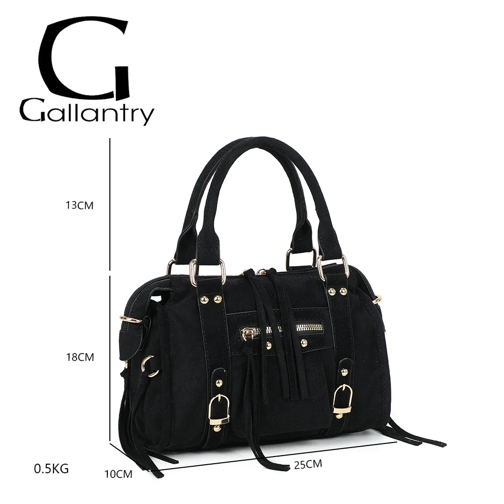 Skyla Petit Suédine Doré - Sac à main - Image 17