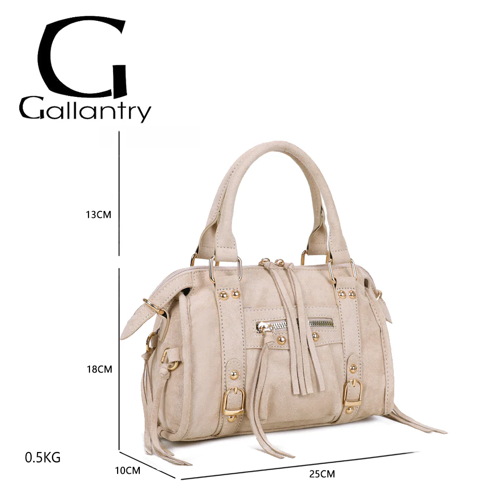 Skyla Petit Suédine Doré - Sac à main - Image 19